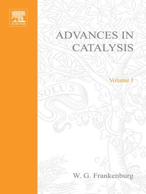 cover image of Advances in Catalysis